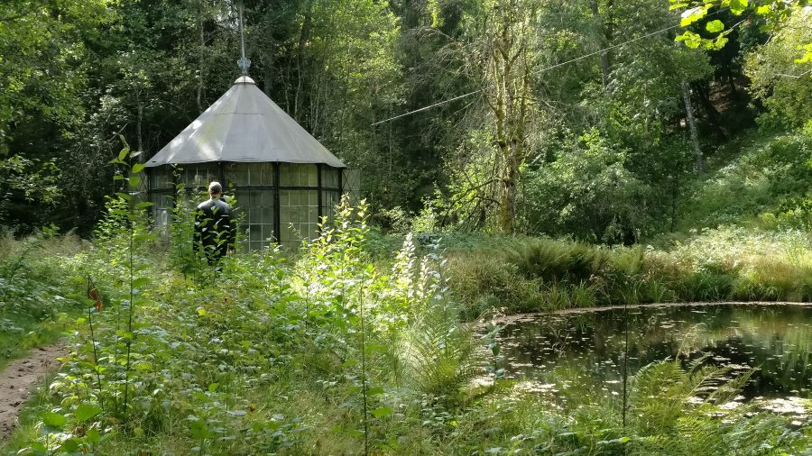 Pavillon i Gunillaberg, hos Tage Andersen