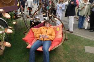 lækker tilbage lænet på Chelsea Flower show 2010